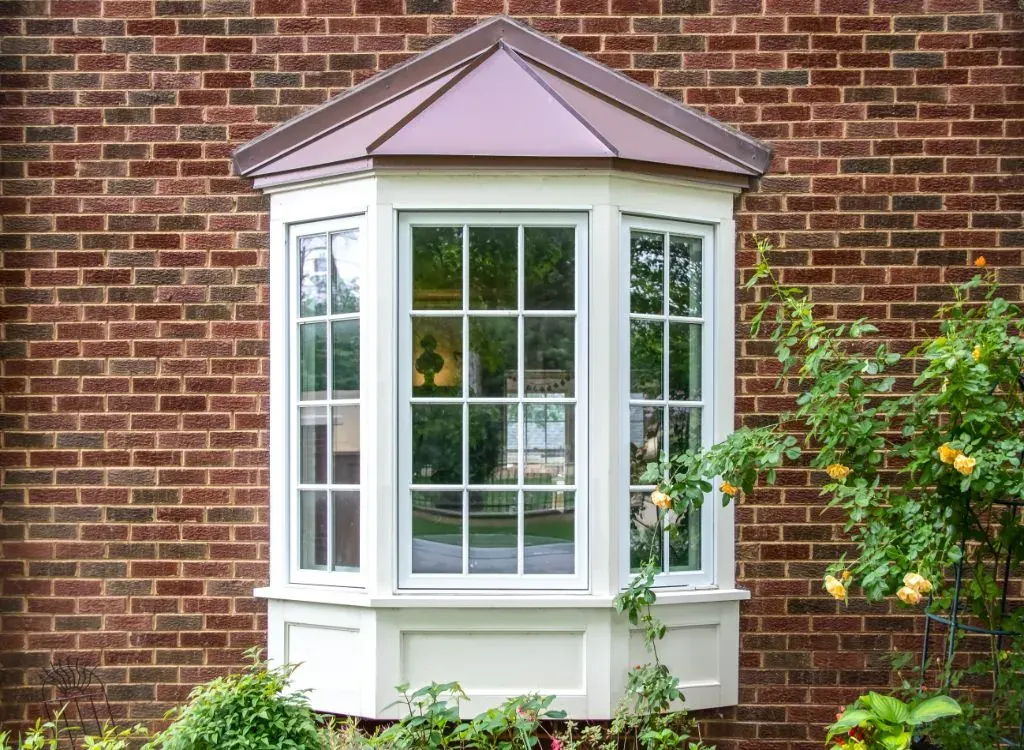 Custom bay window installed in a Lincoln Park home